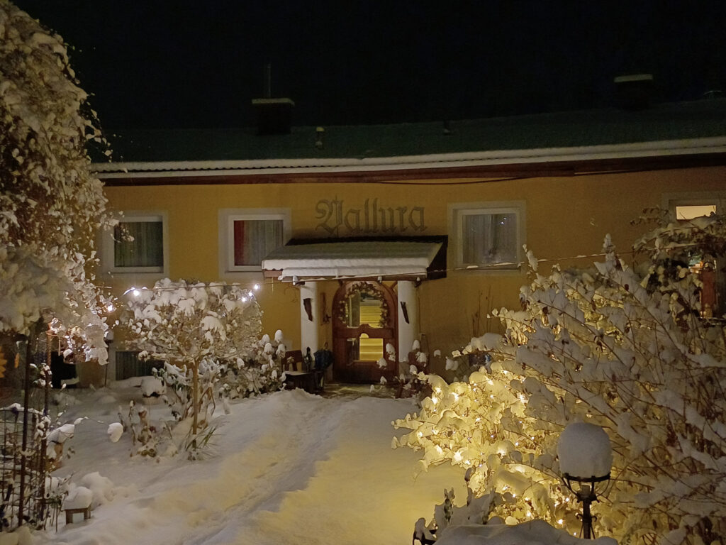 Haus im Winter